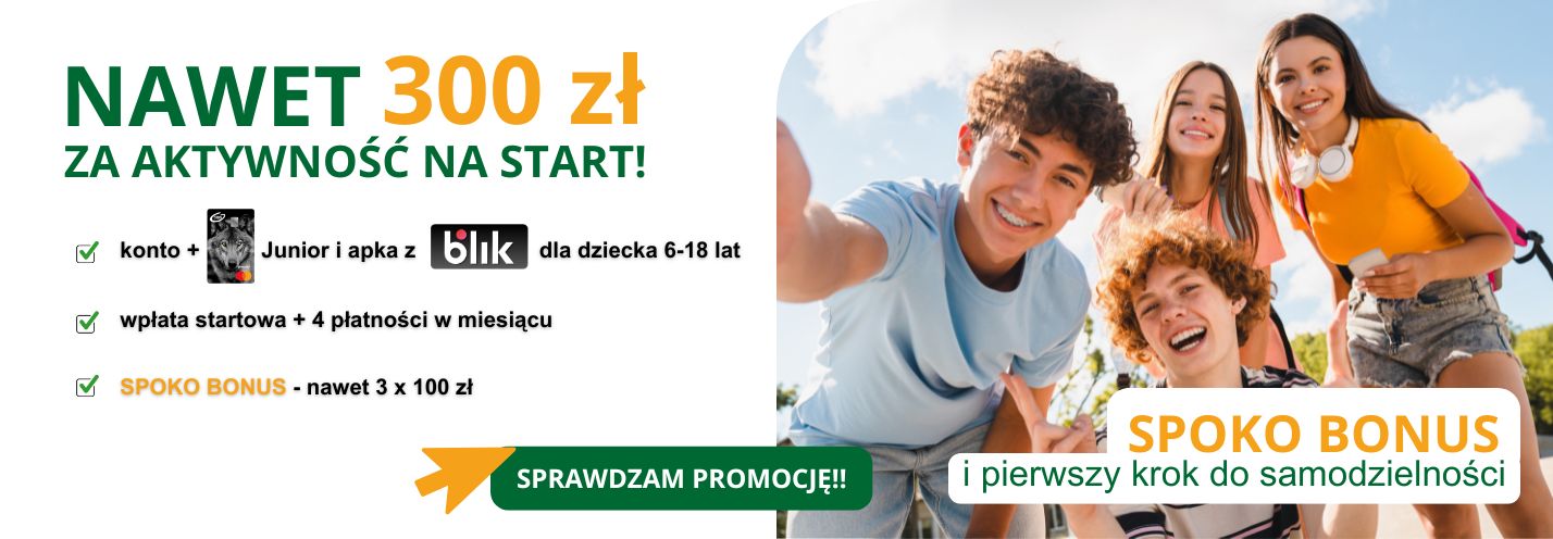 takie konto SPOKO online
