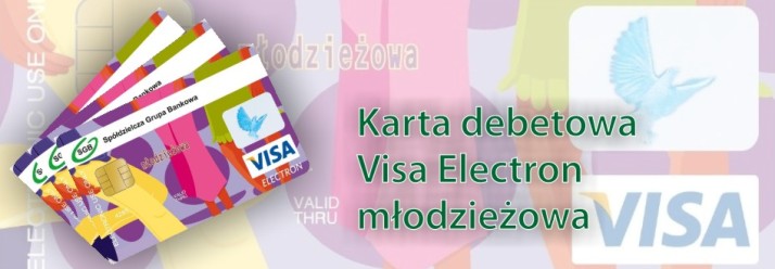 VISA Electron "Młodzieżowa"