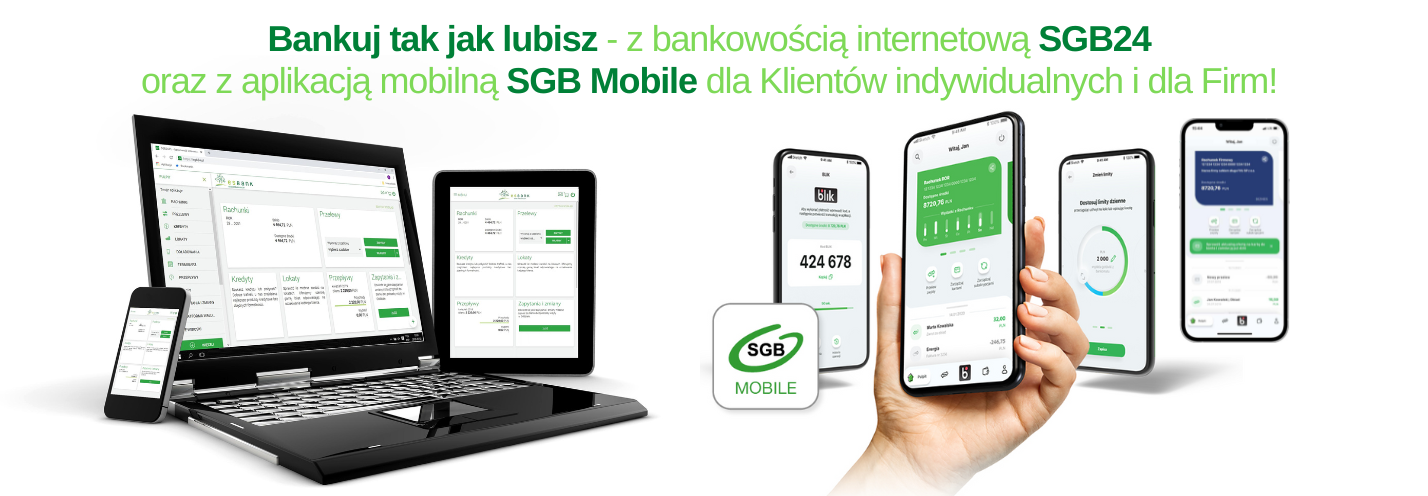 Bankuj SGB24 i Mobile dla Firm