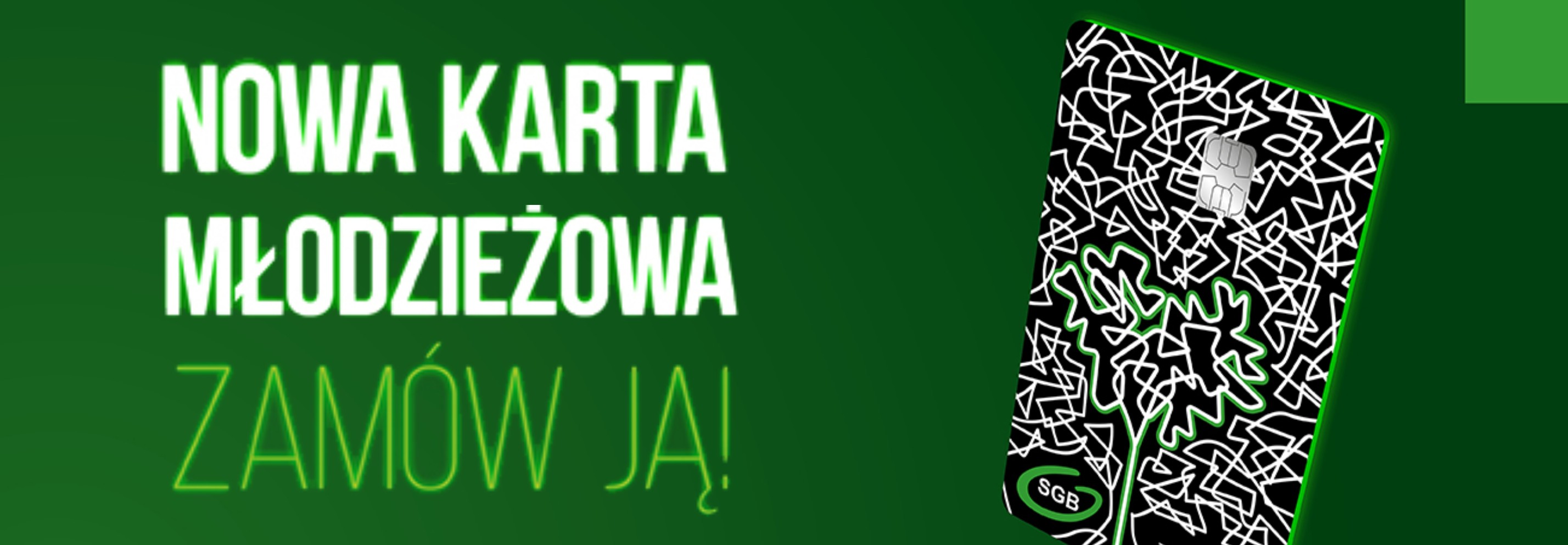 Nowa karta SGB młodziezowa VISA